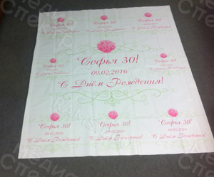 Press Wall 2х1.8м «С Днём рождения, Софья!» — фото 3