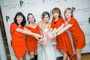 Press Wall 3х2.2м на свадьбу Роману и Юлии — фото 4